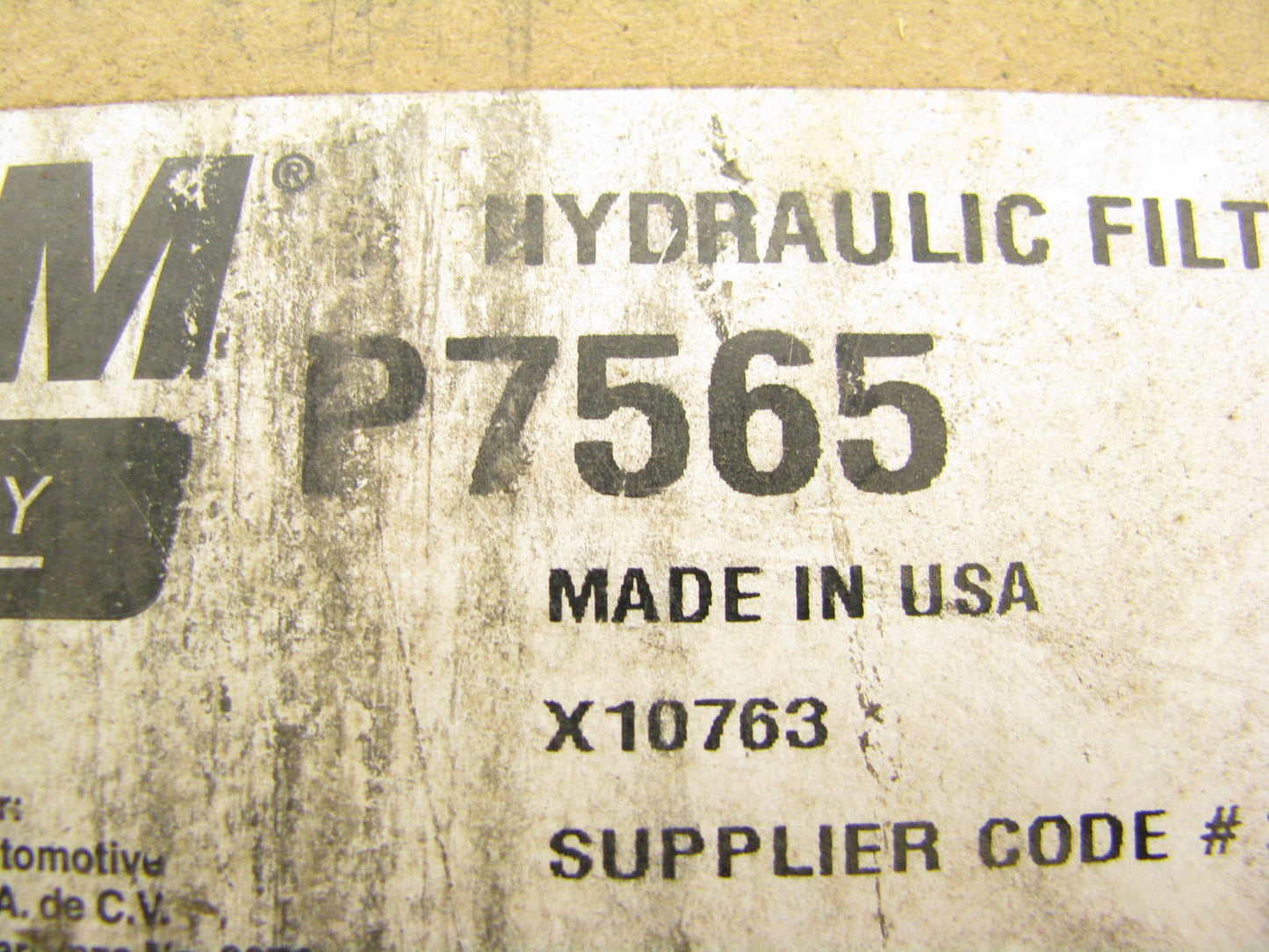 Fram P7565 Hydraulic Oil Filter Replaces 51733 H55117 HF942 P165705 92733 85733