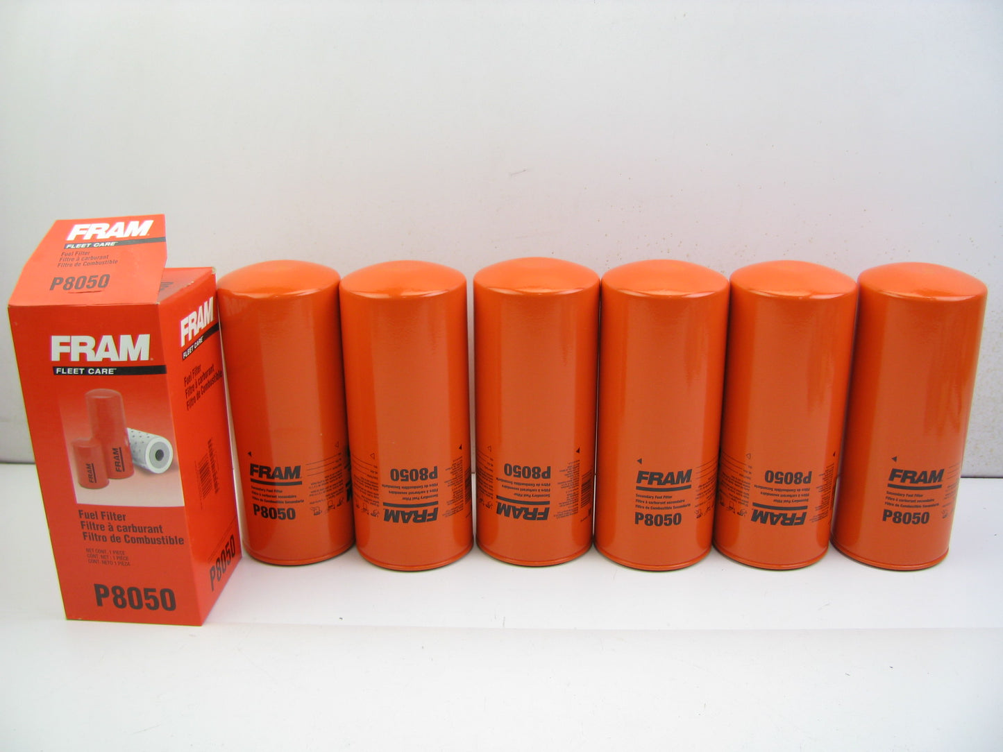 (6) Fram P8050 Fuel Filter Replaces 483GB471M P554471 P559598 33587 F75297