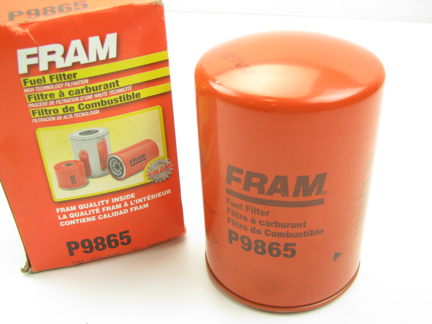 Fram P9865 Fuel Filter Replaces P550115 FF5012 FF964 F54725 BF955 F71601 LFF2