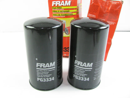 (2) Fram PG-3334 Fuel Filters