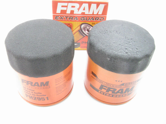 (2) Fram PH2951 Oil Filter Replaces 51625 PL22821 PH2859 LF417 LF3690 P550534