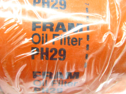 Fram PH29 Oil Filter Replaces 51755 L29021 LFP55 LF255 BT264 LF610 BT395