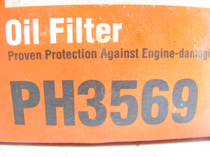 (2) Fram PH3569 Oil Filter Replaces 51647 L30257 PH2815 LF521 LF3638 61191