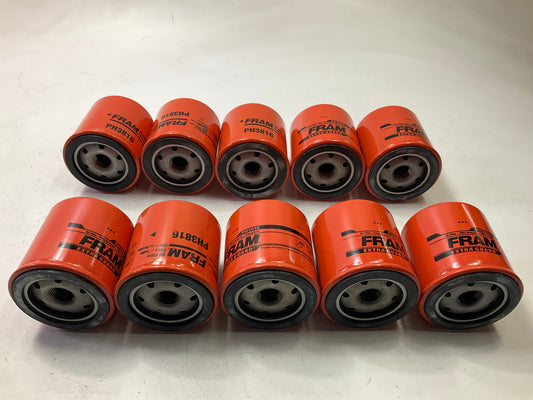 (10) Fram PH3816 Oil Filter