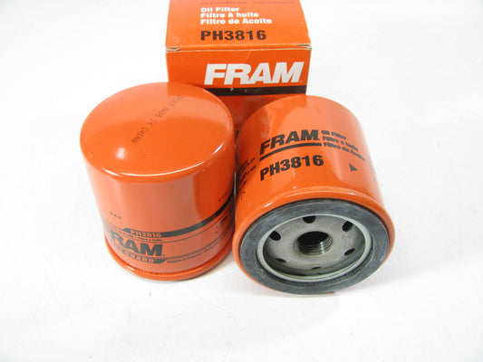 (2) Fram PH3816 Oil Filter Replaces 57085 L10183 PH2816 LF155 LF3338 P550534