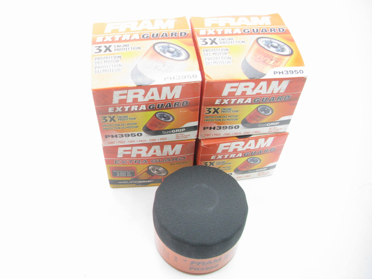 (4) Fram PH3950 Oil Filter Replaces 51381 L30238 PH2856A LF543 LF798 85381