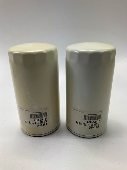 (2) Fram PH5101 Engine Oil Filter Replaces 51429 LF3482 85429 2137 LF420