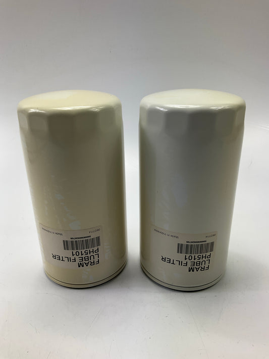 (2) Fram PH5101 Engine Oil Filter Replaces 51429 LF3482 85429 2137 LF420