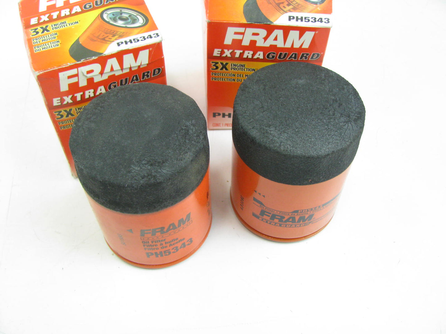 (2) Fram PH5343 Oil Filter Replaces 51357 L14610 PH2867 F12Z-6731-B FL821