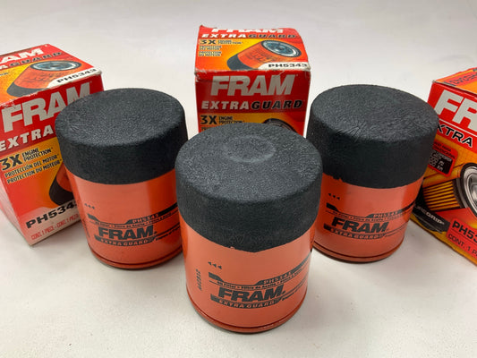(3) Fram PH5343 Engine Oil Filter