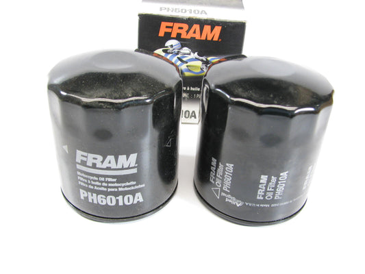 (2) Fram PH6010A Oil Filters Replaces LF547; LF523; PH6010A; LF402; PH6010