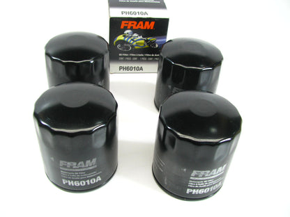 (4) Fram PH6010A Oil Filter Replaces 51334 ML16810 PH7010 LF547 LF3646 85389