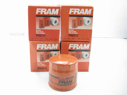 (4) Fram PH8212 Oil Filter Replaces 51378 L24484 PH903 LF462 85378 B175 PF1240