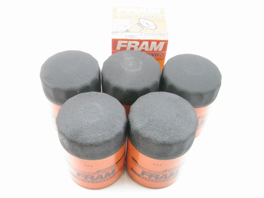 (5) Fram PH8316 Oil Filter Replaces PH2005 51315 L25230 PH2005 V5230 LF483