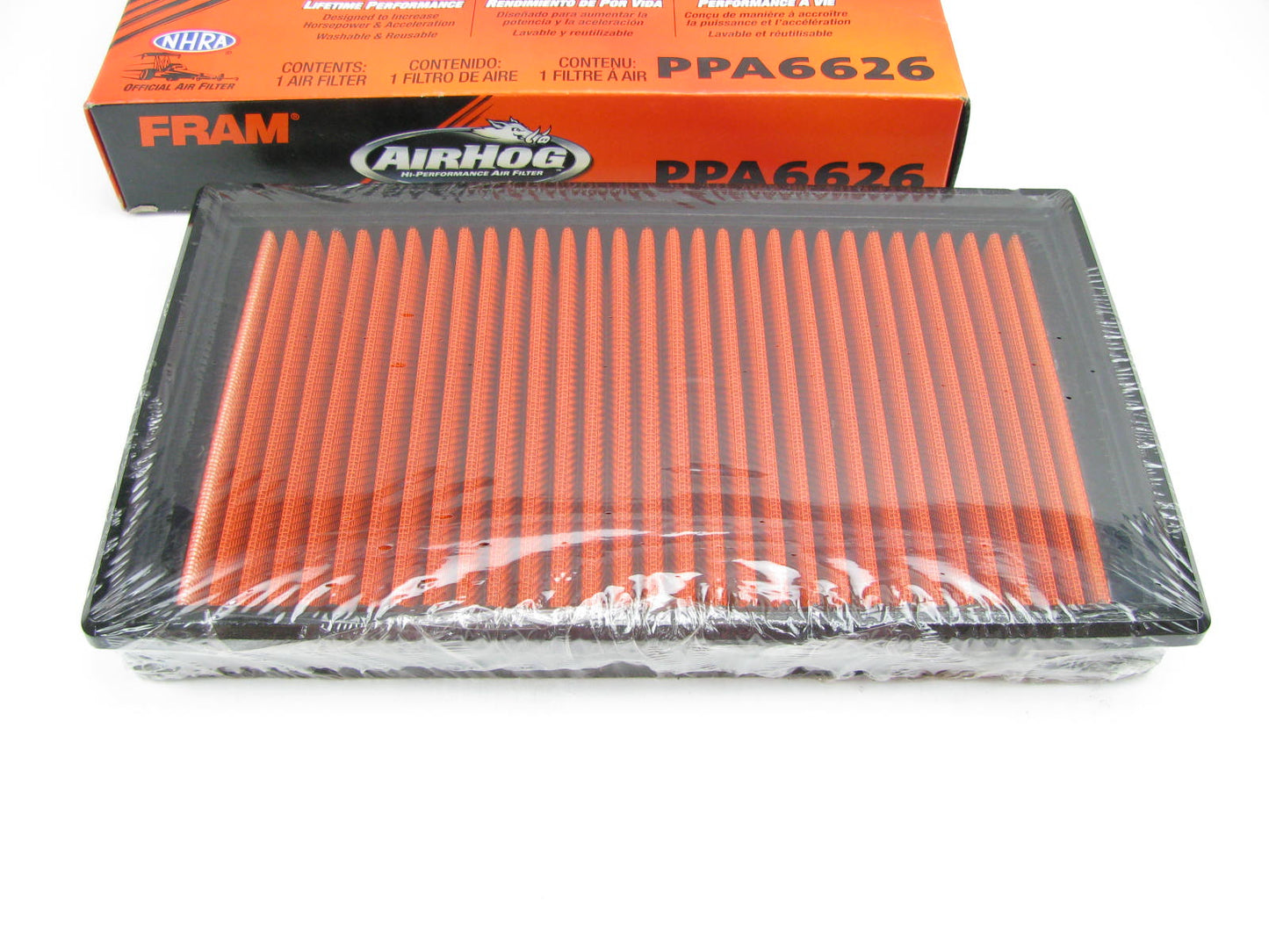 Fram PPA6626 Washable Re-Useable Fram Air Hog Performance Air Filter
