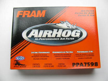 (2) PACK - Fram PPA7598 Air Hog Washable Reusable High Performance Air Filters