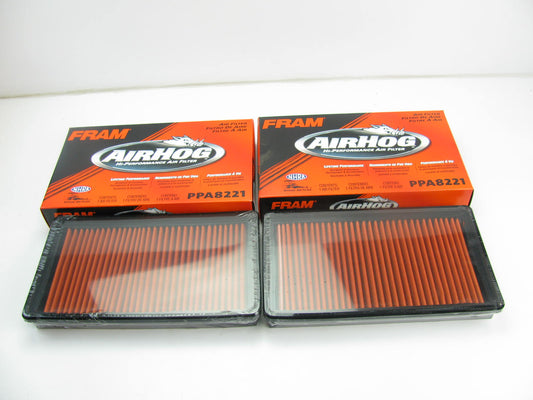 PACK Of (2) - Fram PPA8221-2 Air Filters  AIR-HOG Re-Usable Washable Filters