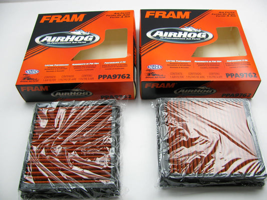 (2) FRAM Performance Air Filters (Washable & Re-useable) For 04-09 Dodge Durango