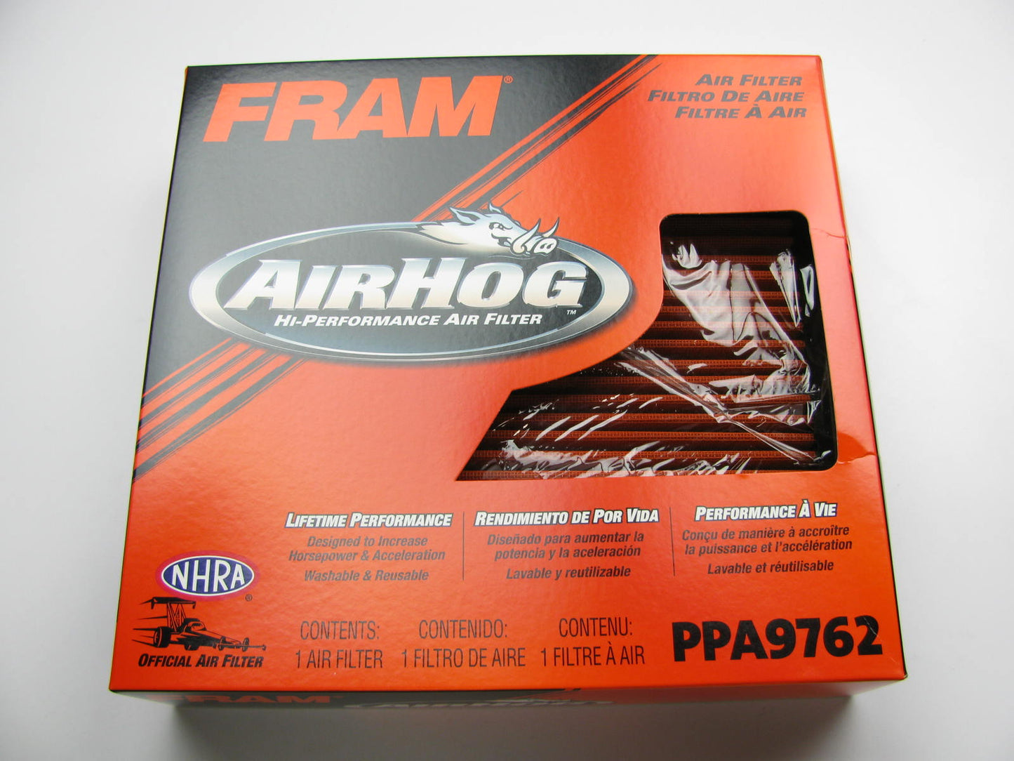 (2) FRAM Performance Air Filters (Washable & Re-useable) For 04-09 Dodge Durango