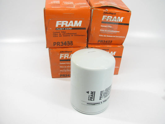 (4) Fram PR3433 Engine Coolant Filter Replaces 25MF418 25MF422 24042 24429