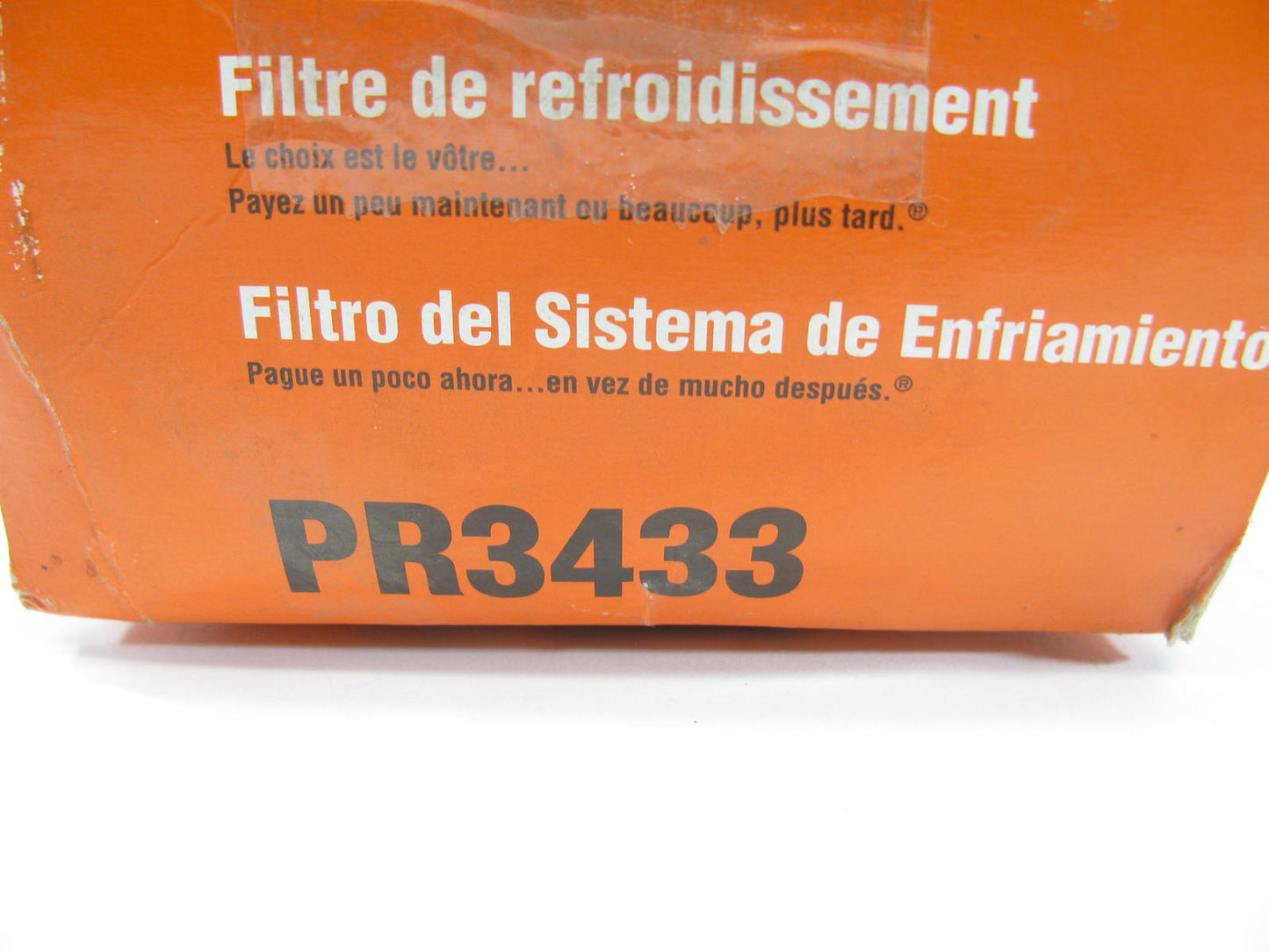 (4) Fram PR3433 Engine Coolant Filter Replaces 25MF418 25MF422 24042 24429