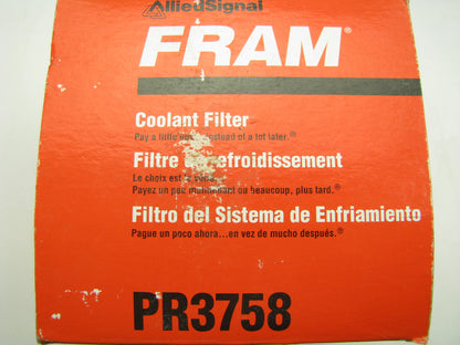 Fram PR3758 Engine Coolant Filter Replaces: 9N-3718 P552070 WF2052 WF2053 24073