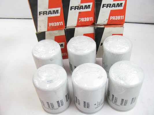 (6) Fram PR3911 Engine Coolant Filter
