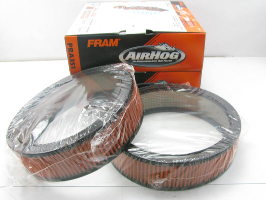 (2) Fram PRA351 Air Hog Air Filter Replaces 42073 A40113 AF97 AF276 AF491