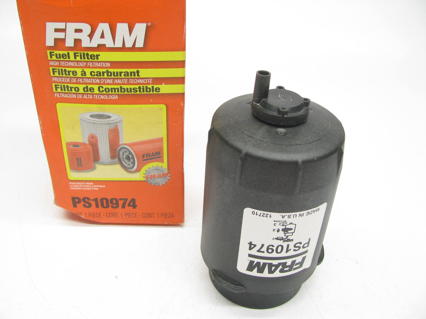 FRAM Snap-lock Fuel Water Separator Filter - PS10974