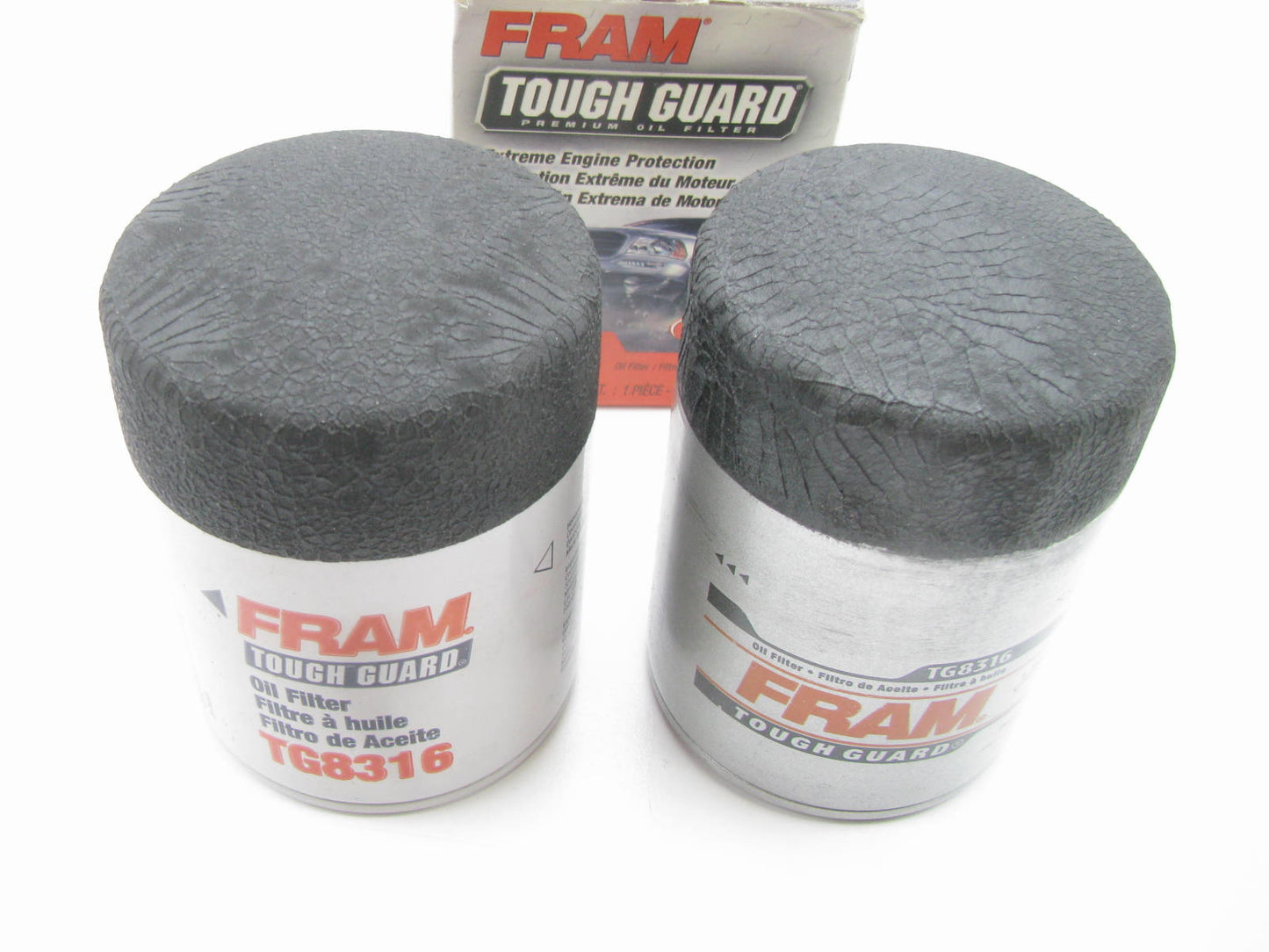 (2) Fram TG8316 Oil Filter Replaces YF09-14-302 FPP8316 F8CZ-6731-AA 5003558AA