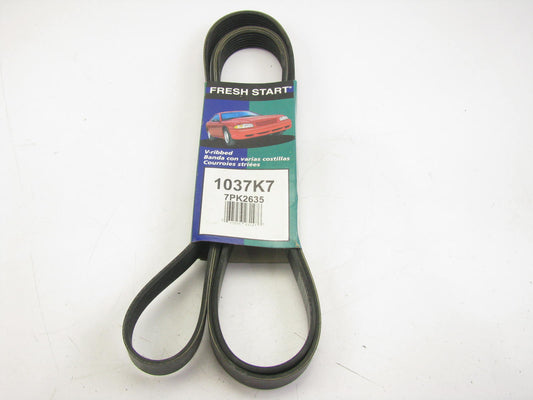 Freshstart 1037K7 Serpentine Belt - 7PK2635