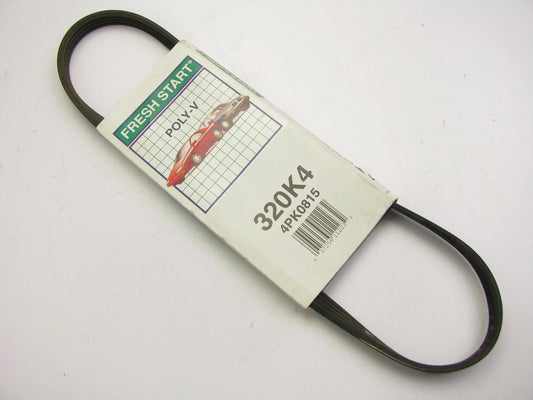 Freshstart 320K4 Serpentine Belt - 0.56'' X 32.50'' - 4 Ribs