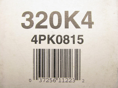 Freshstart 320K4 Serpentine Belt - 0.56'' X 32.50'' - 4 Ribs