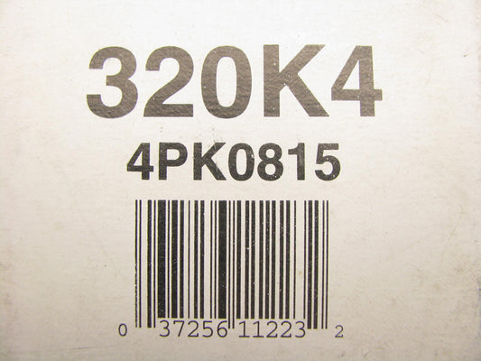 Freshstart 320K4 Serpentine Belt - 0.56'' X 32.50'' - 4 Ribs