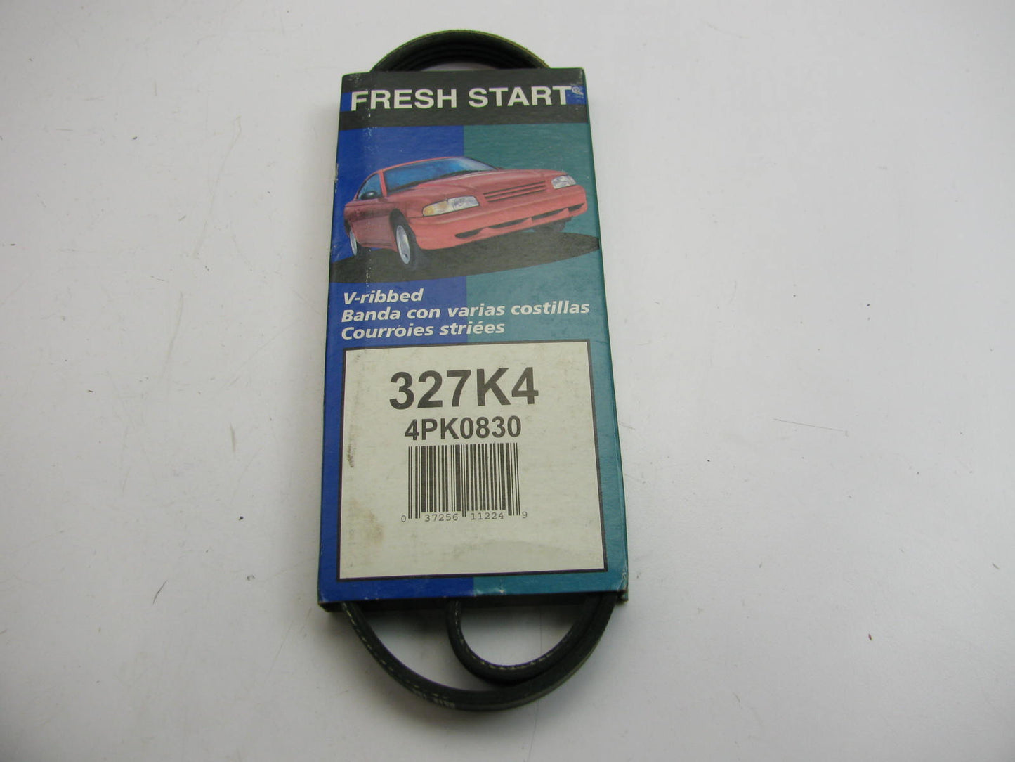 Freshstart 327K4 Serpentine Belt - 0.56'' X 33.50'' - 4 Ribs