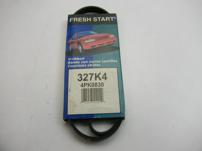 Freshstart 327K4 Serpentine Belt - 0.56'' X 33.50'' - 4 Ribs