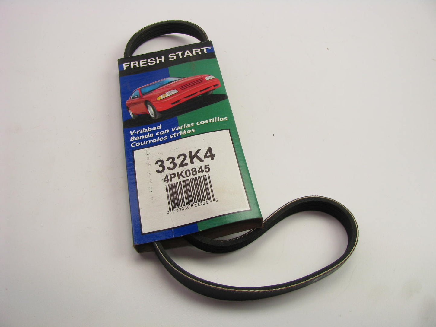 Freshstart 332K4 Serpentine Belt - .56'' X 33.695'' - 4 Ribs
