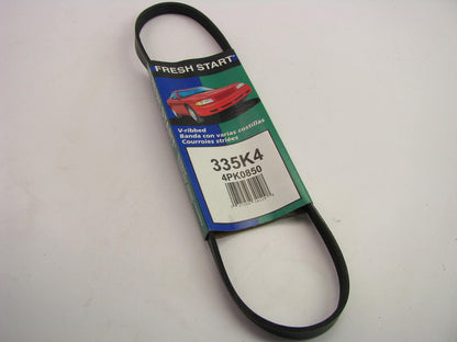 Freshstart 335K4 Serpentine Belt - 14mm X 850mm - 4 Ribs