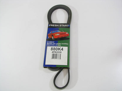 Freshstart 880K4 Serpentine Belt - 0.56'' X 88.50'' - 4 Ribs