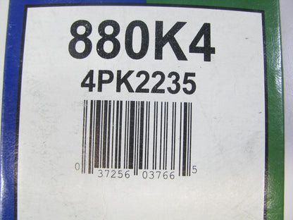Freshstart 880K4 Serpentine Belt - 0.56'' X 88.50'' - 4 Ribs