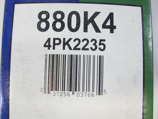 Freshstart 880K4 Serpentine Belt - 0.56'' X 88.50'' - 4 Ribs