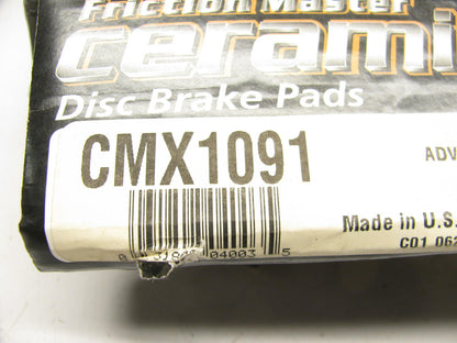 Friction Master CMX1091 Front Ceramic Disc Brake Pads For 2005-2012 Acura RL