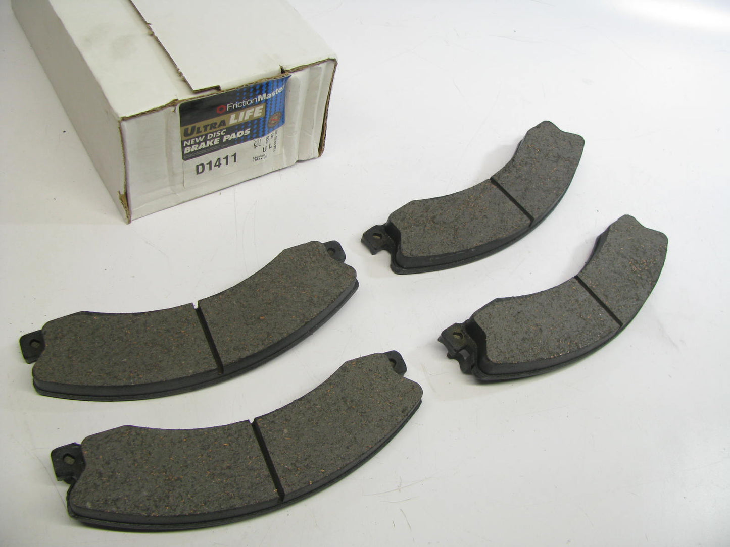 Friction Master D1411 Ceramic Disc Brake Pad Set - Front / Rear