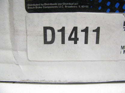 Friction Master D1411 Ceramic Disc Brake Pad Set - Front / Rear