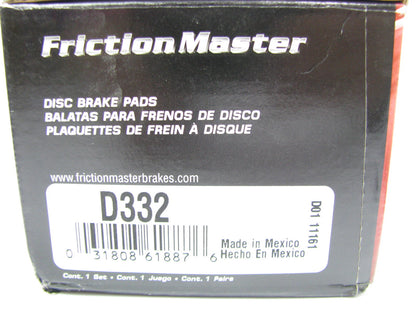 Friction Master D332 REAR Disc Brake Pads