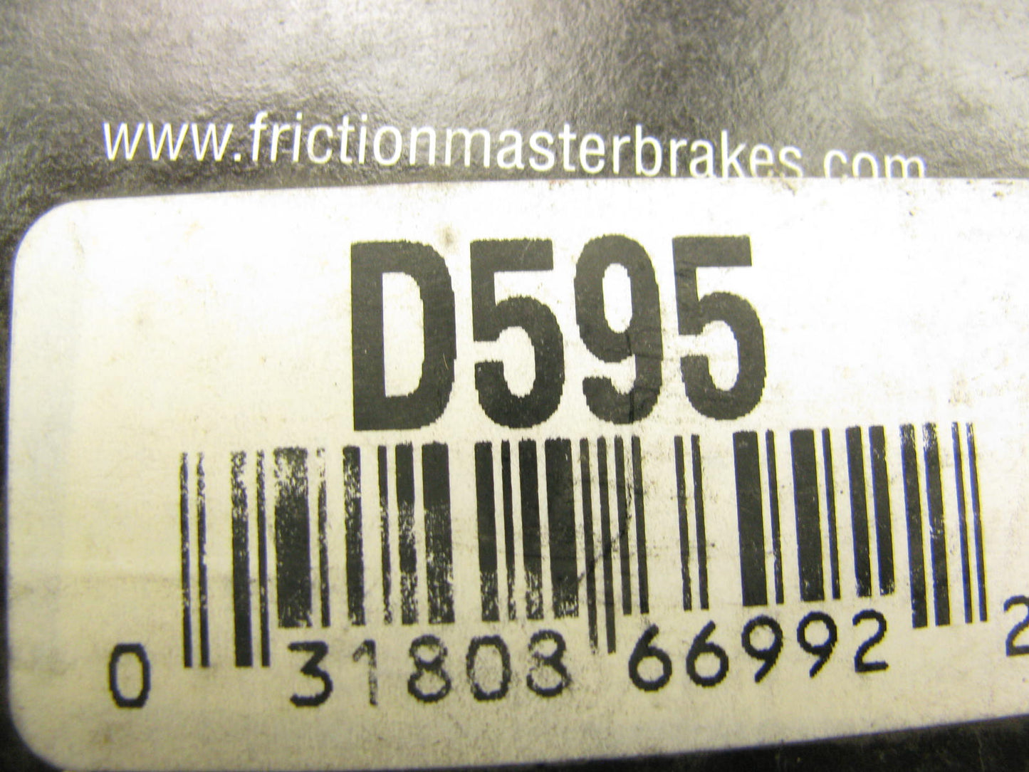Friction Master D595 Rear Organic Brake Pads For 1993-1996 Infiniti G20