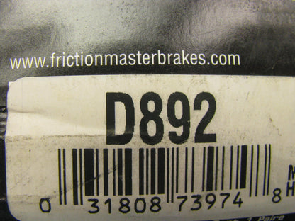 Friction Master D892 Rear Disc Brake Pad Set 2002-03 Mazda Protege 2002 Tribute