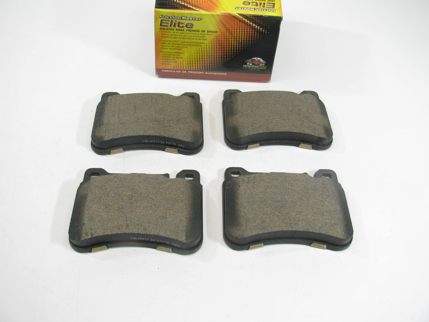 Friction Master ELT1121 Ceramic Disc Brake Pads - Front