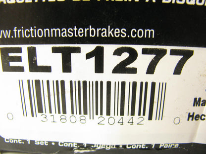 Friction Master ELITE ELT1277 REAR Brake Pads - 2006-2010 VW Touareg