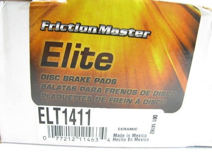 Friction Master ELT1411 Ceramic Disc Brake Pads - Front / Rear